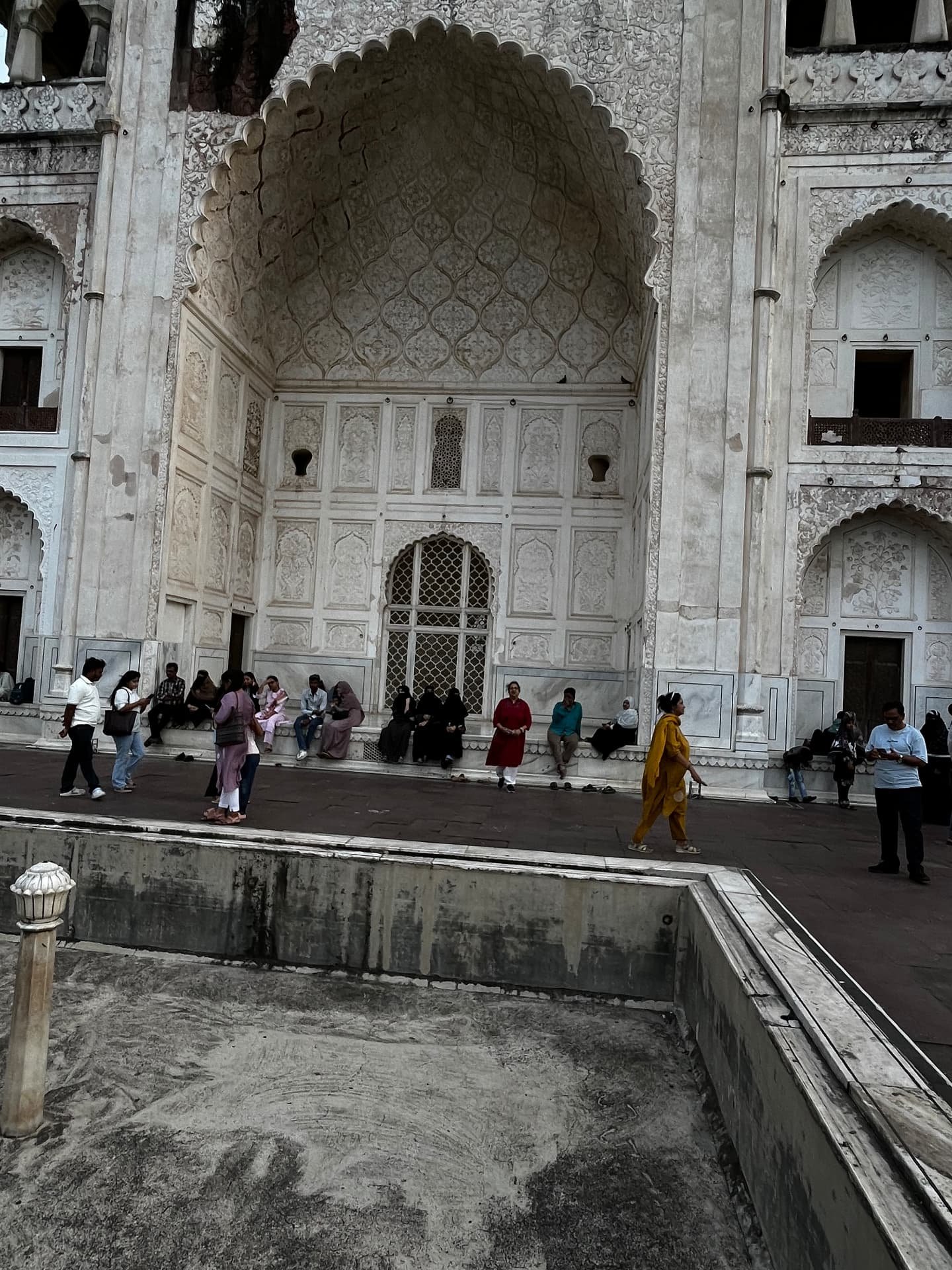 Marble Arch of Bibi ka Maqbara, Aurangabad, Maharashtra