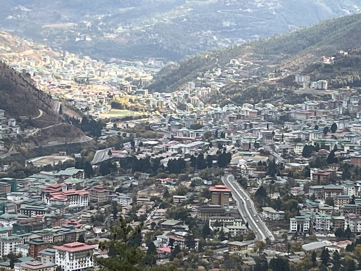 Thimphu Valley Cityscape, Thimphu, Bhutan