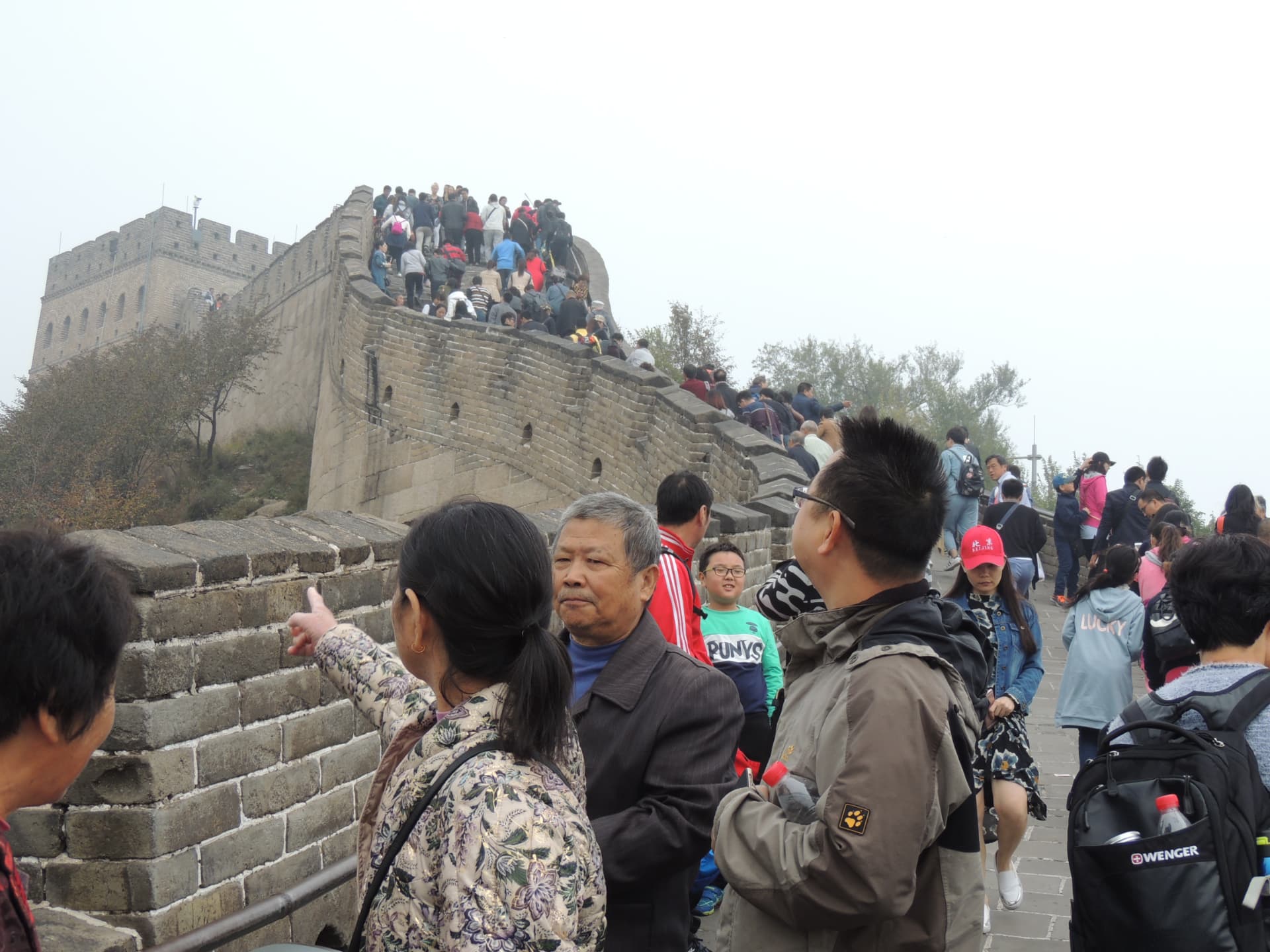 Climbing the Great Wall, Great Wall, Beijing