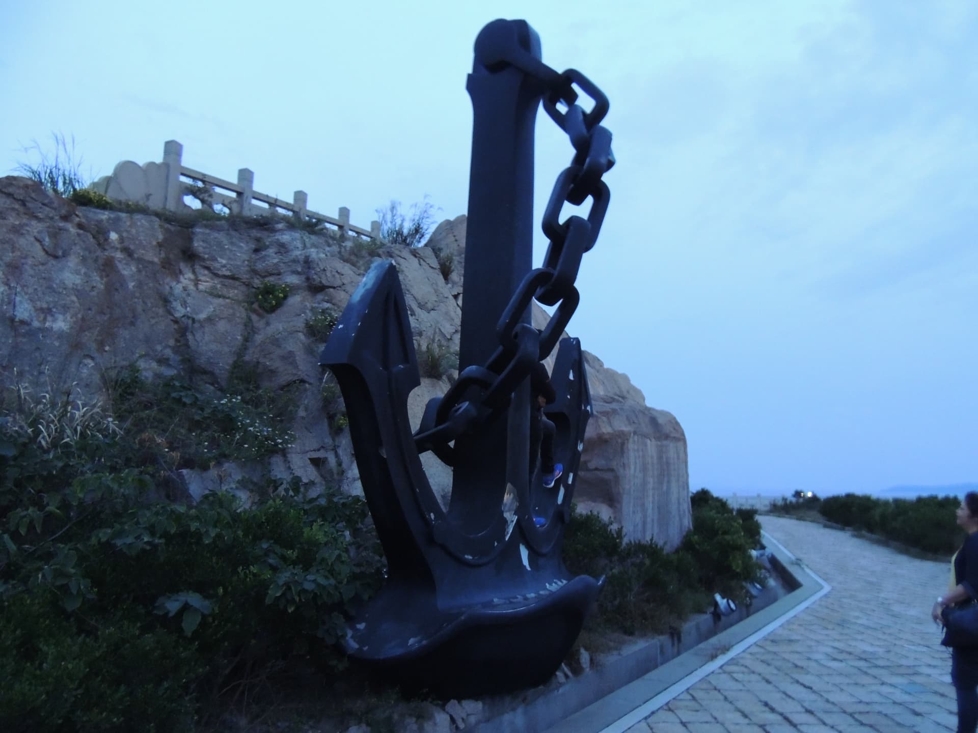 Giant Anchor by the Sea, Coastal China