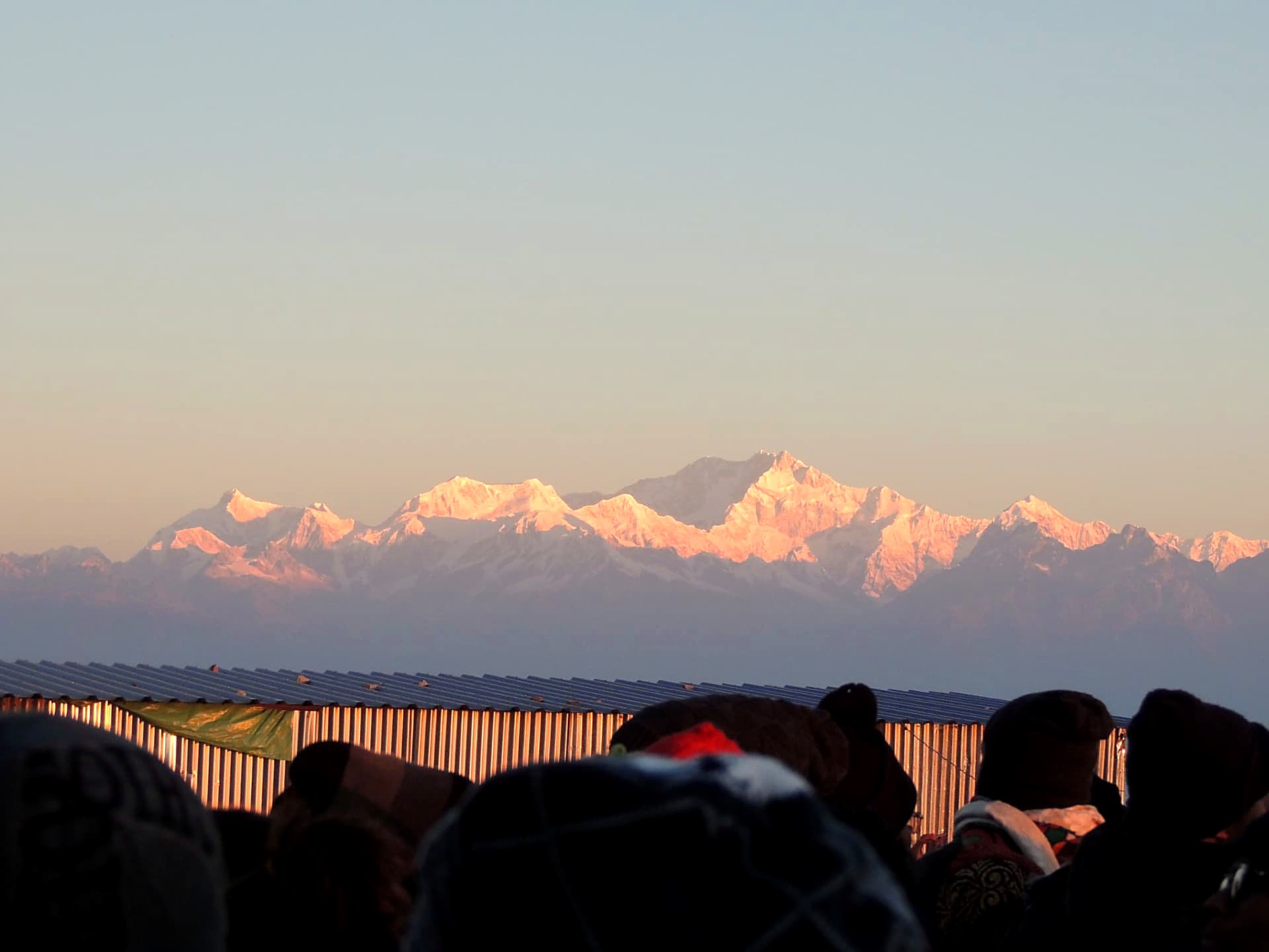 Himalayan Sunrise Panorama, Tiger Hill, Darjeeling