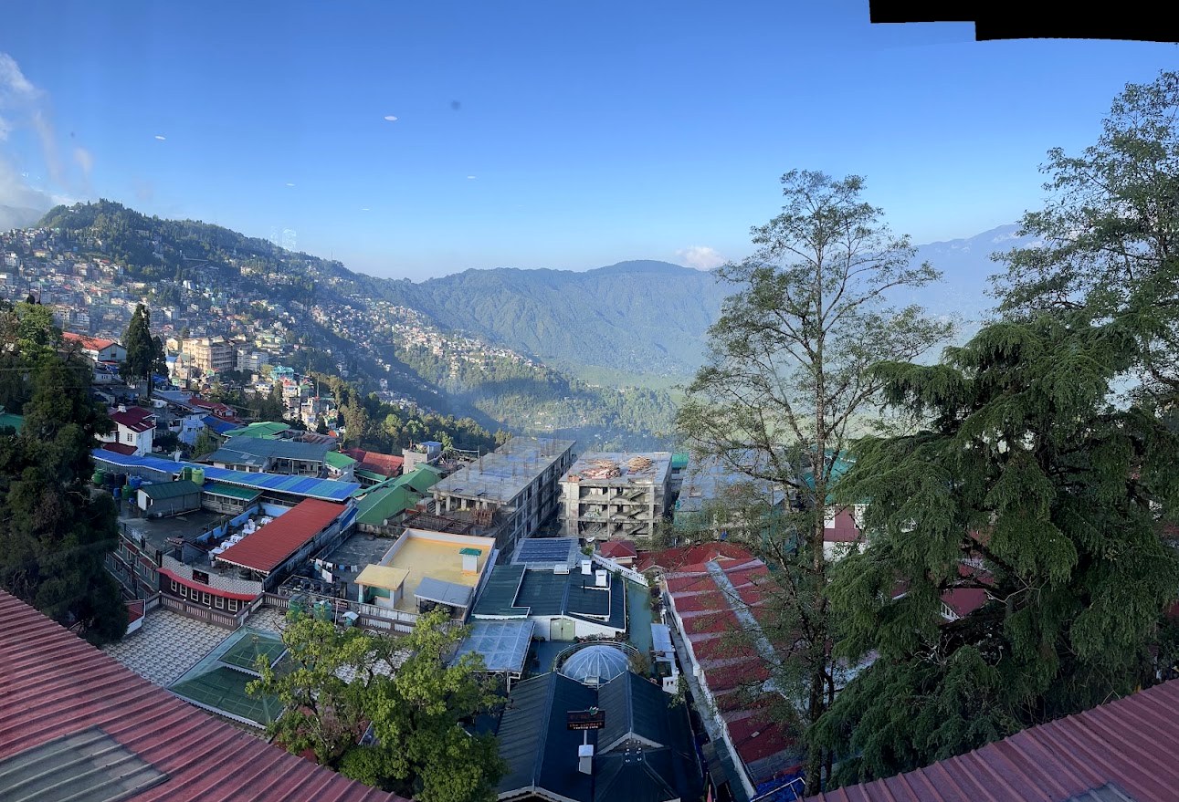 Darjeeling Town from Above, Darjeeling, West Bengal