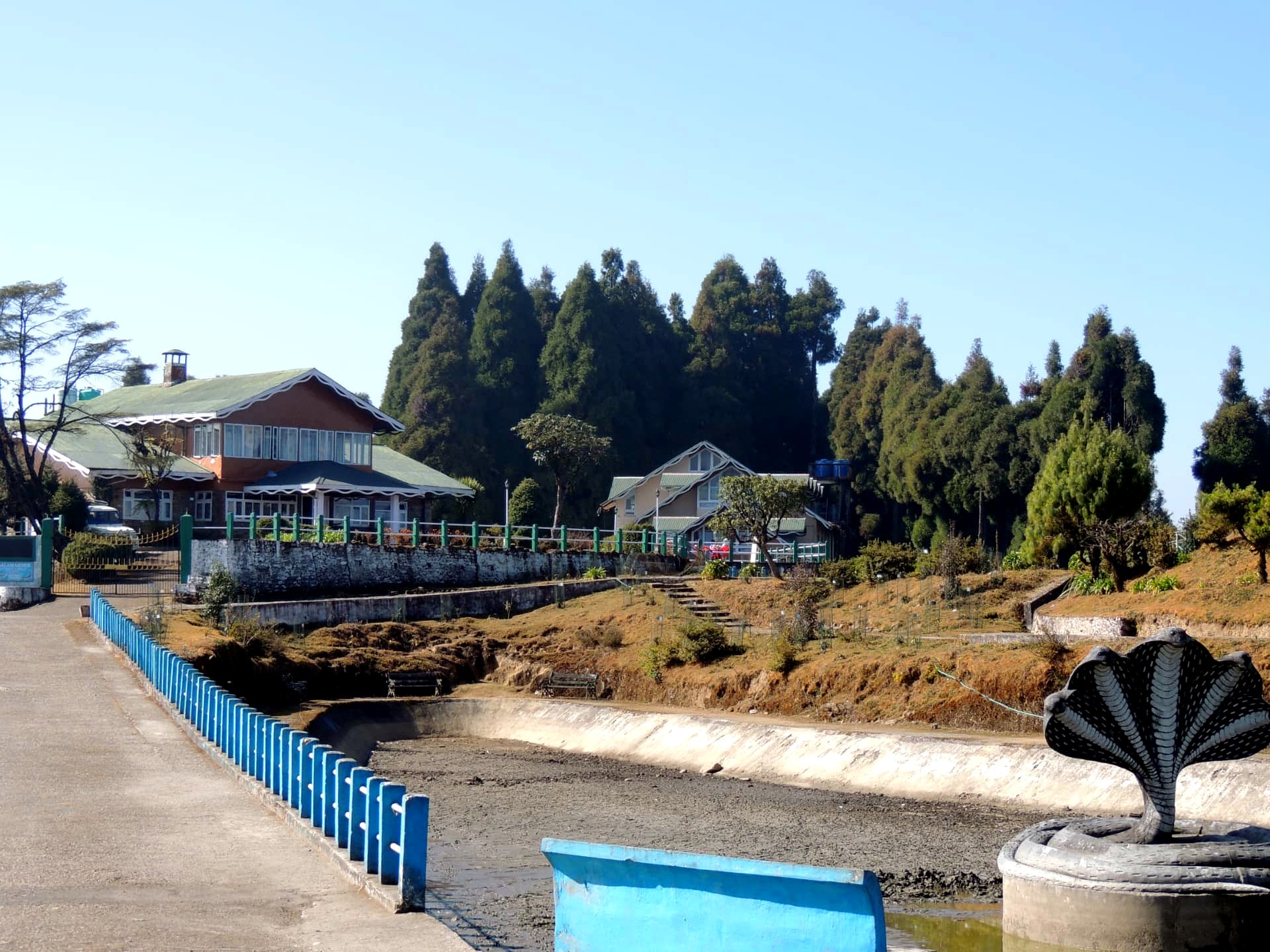 Mirik Cottages and Cobra Sculpture, Mirik, Darjeeling