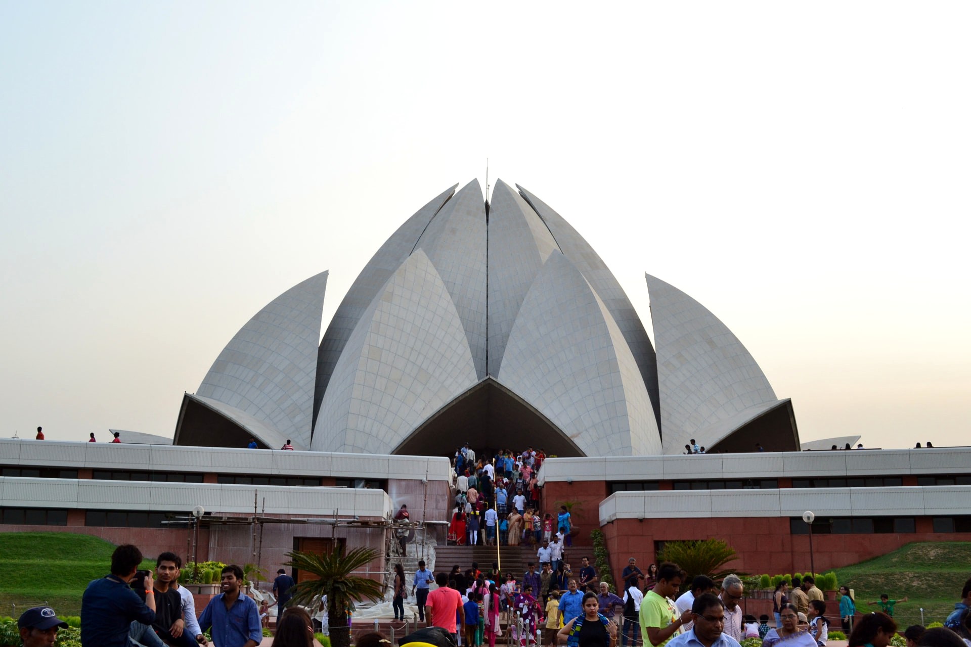 Entrance to the Lotus Temple, Lotus Temple, New Delhi