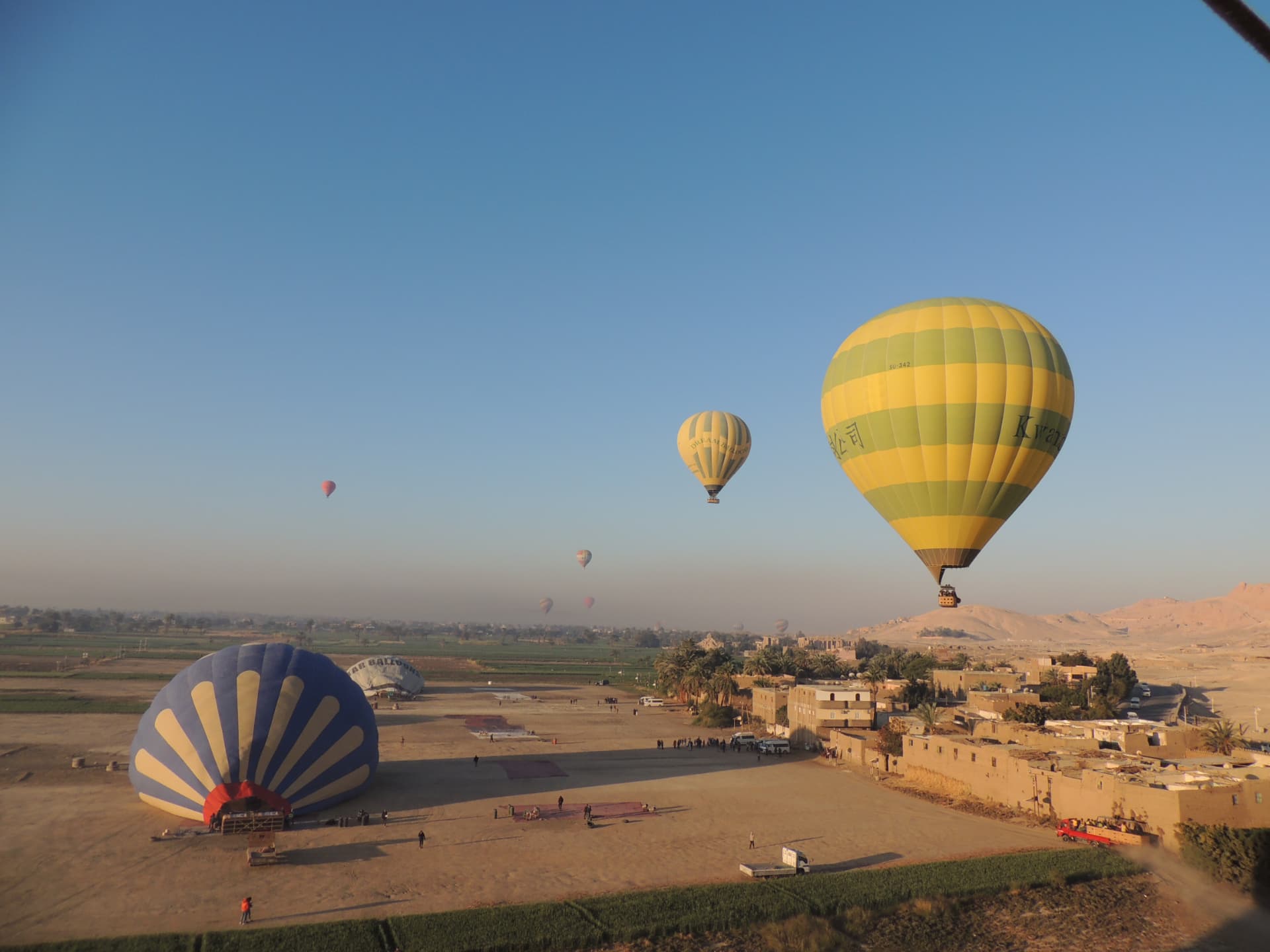 Balloons over Luxor, Luxor, Egypt