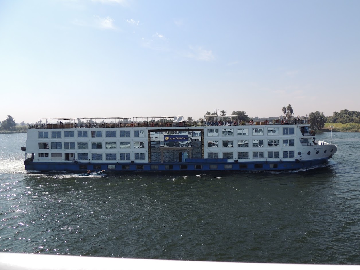 Nile Cruise Ship near Luxor, Luxor, Egypt