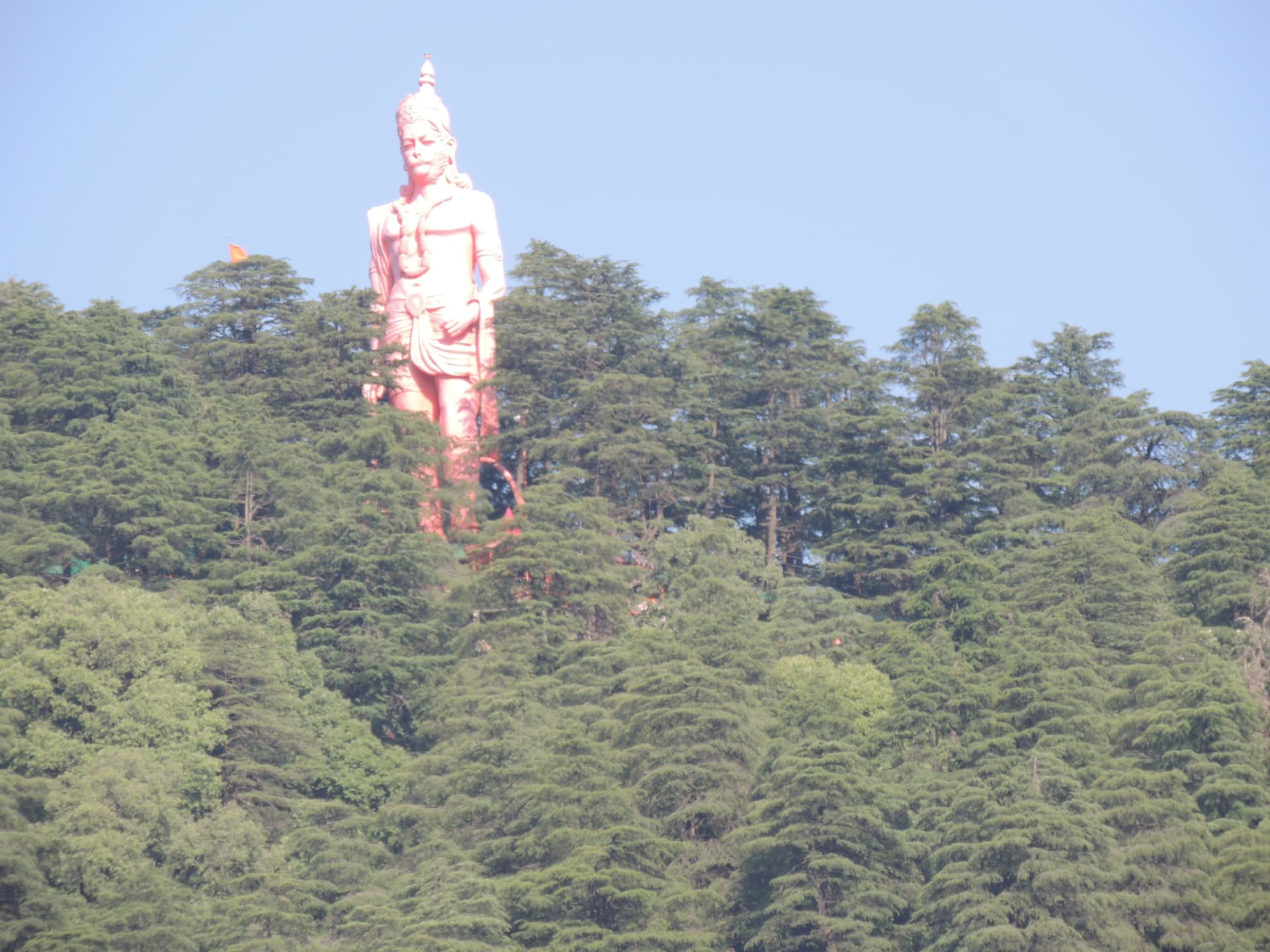 Himachal Pradesh, Hanuman statue, Jakhu Hill, Shimla