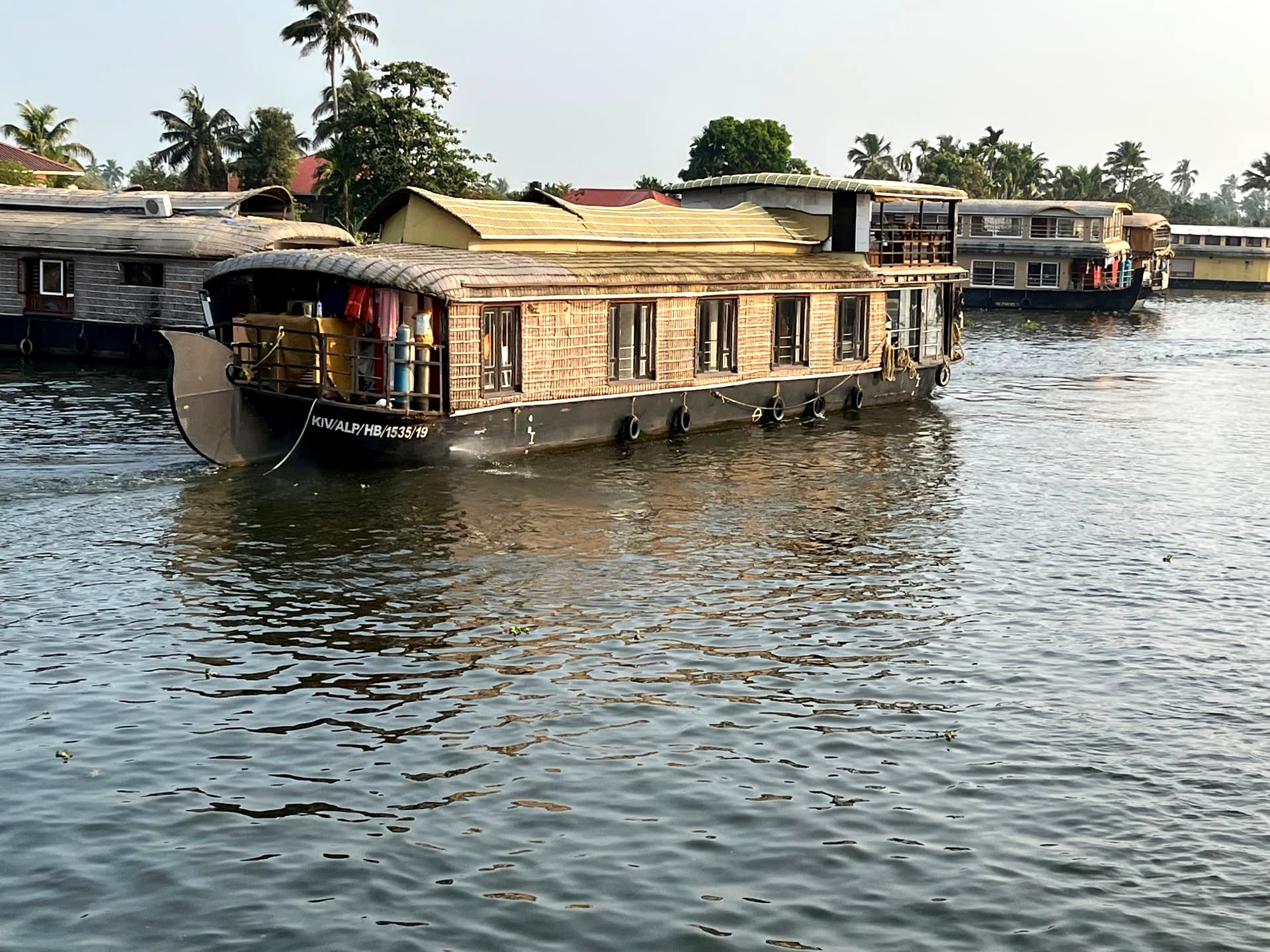 Houseboat on the Backwaters, Alappuzha, Kerala