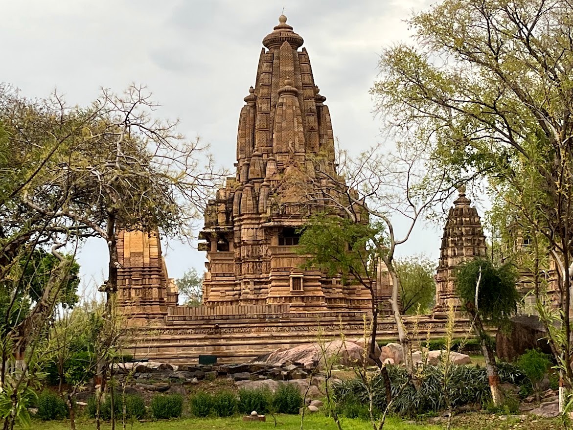 Khajuraho Temple Among the Trees, Khajuraho, Madhya Pradesh