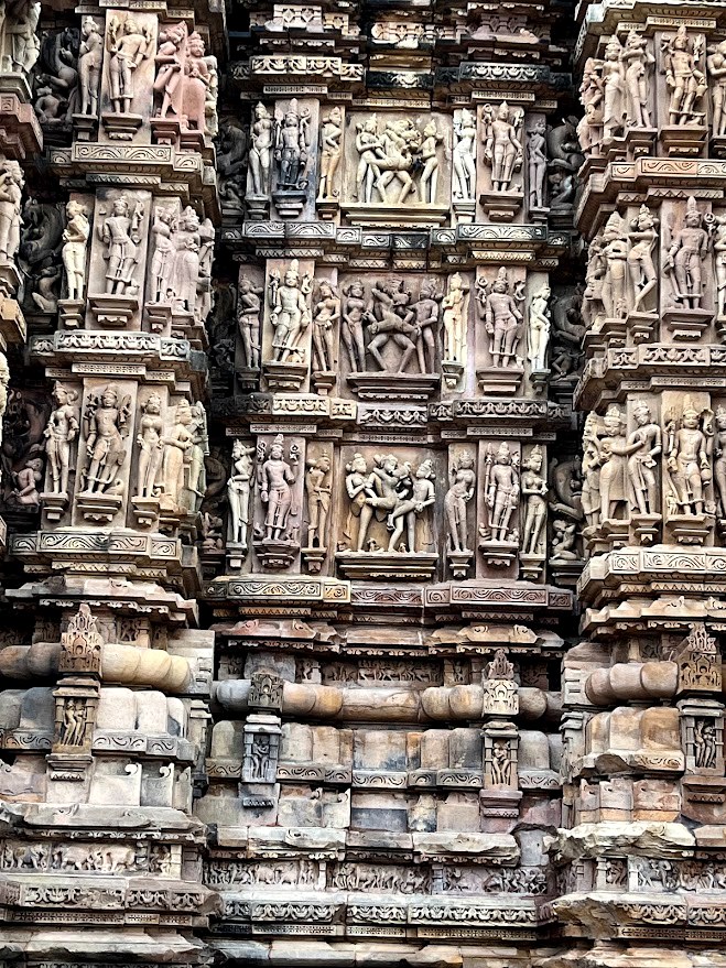 Sculpted Panels of Khajuraho, Khajuraho, Madhya Pradesh