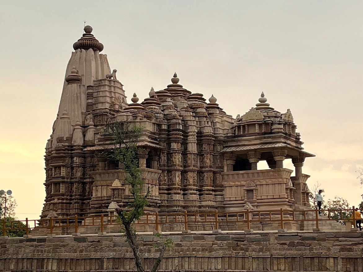 Vishvanatha Temple at Sunset, Khajuraho, Madhya Pradesh