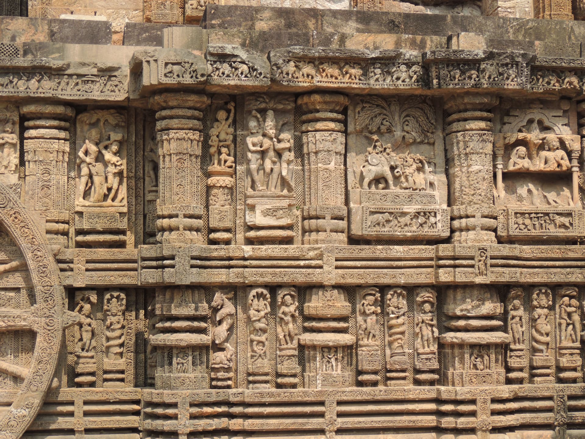Narrative Sculptures of Konark, Konark, Odisha