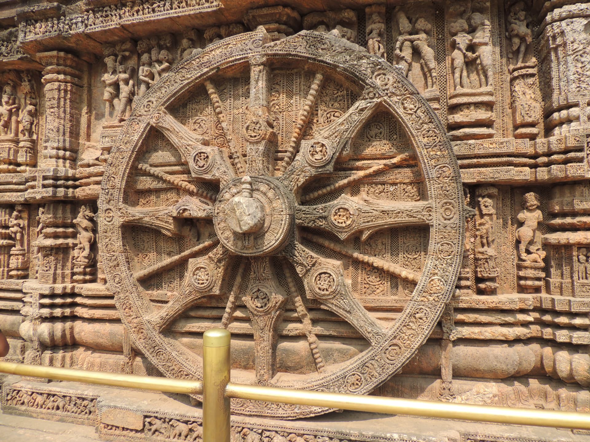 Great Stone Wheel of Konark, Konark, Odisha