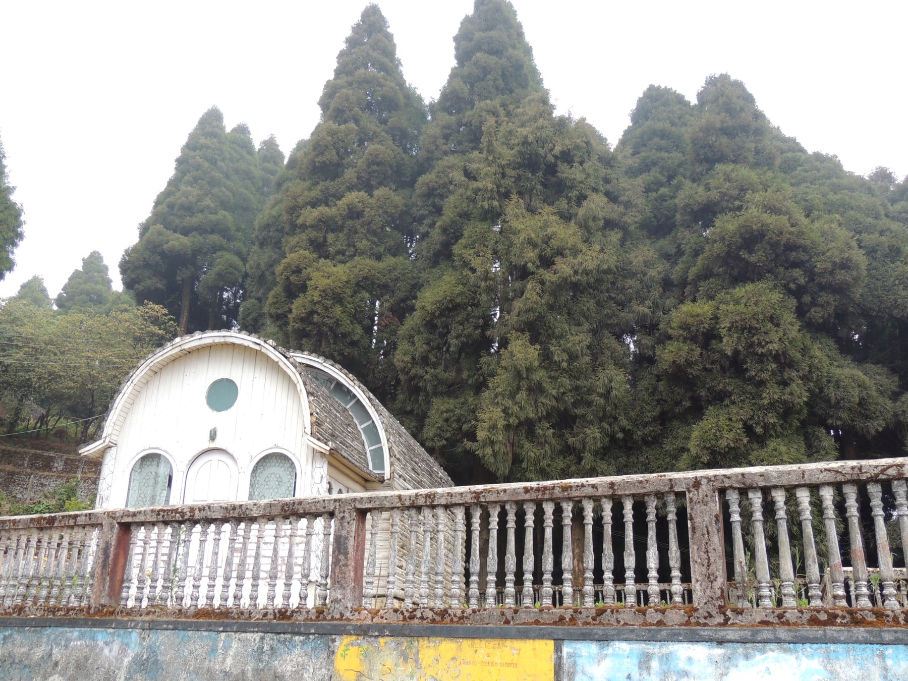 Heritage Building amid Pine Trees, Lava, Kalimpong, West Bengal