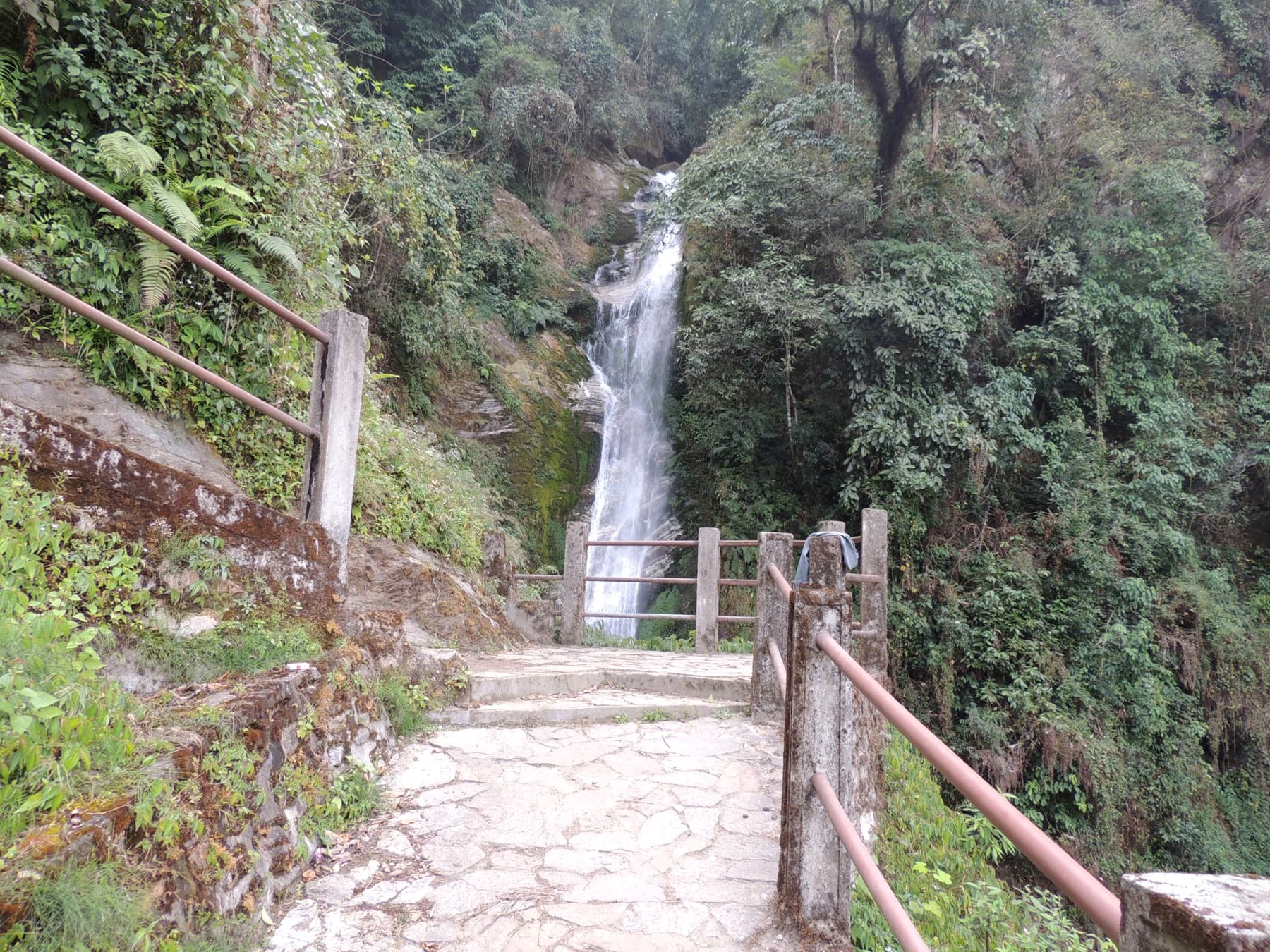 Path to the Waterfall, Lava, Kalimpong, West Bengal