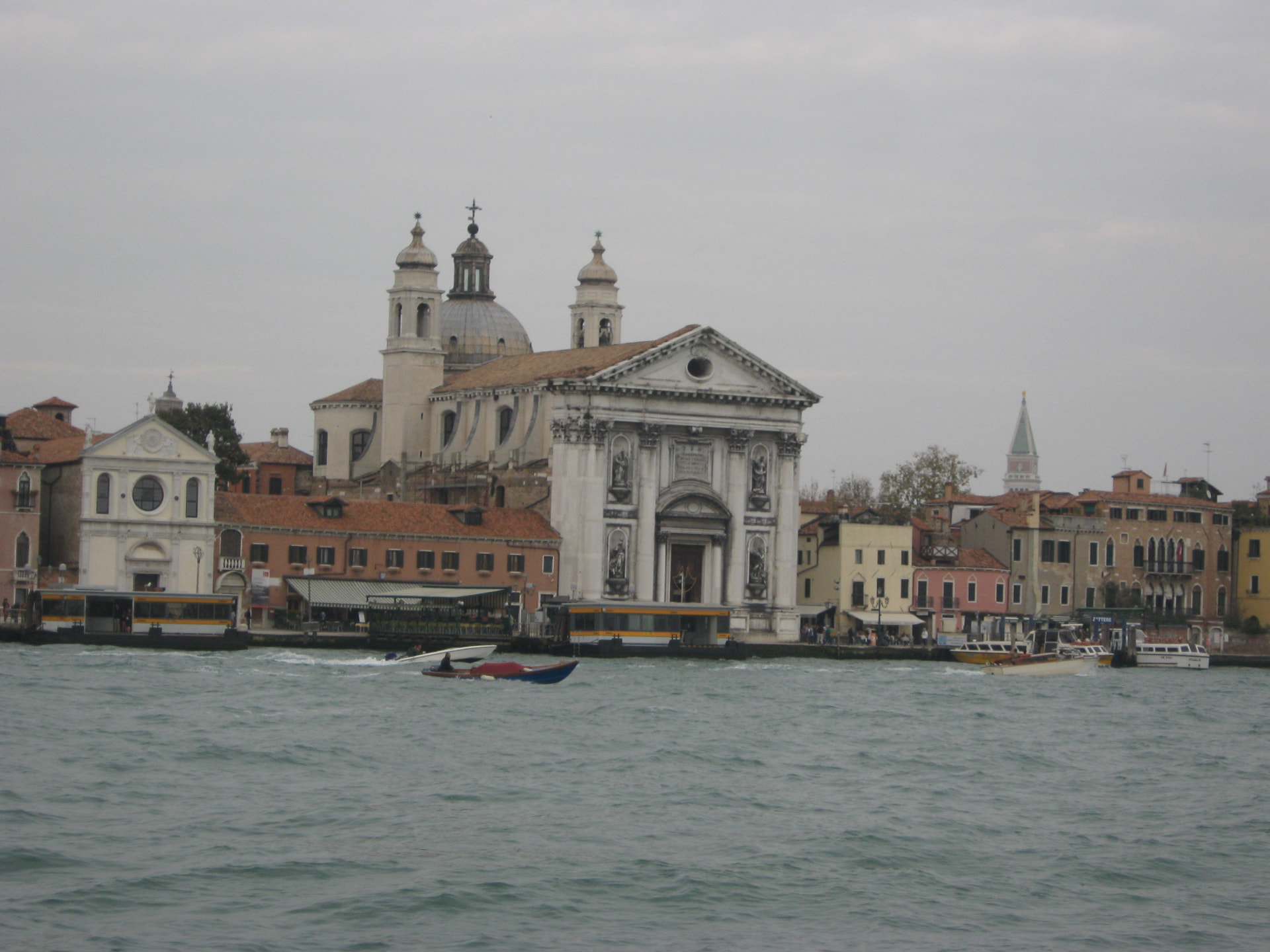 Gesuati Church from the Lagoon, Venice, Italy
