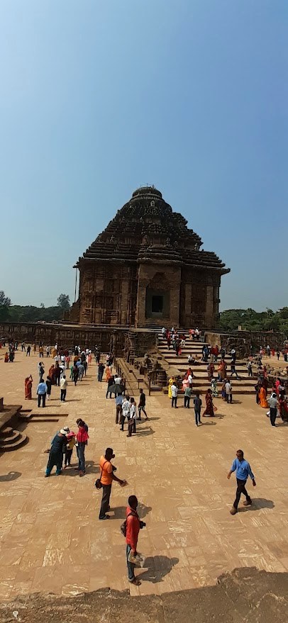 Konark Sun Temple Courtyard, Konark, Odisha