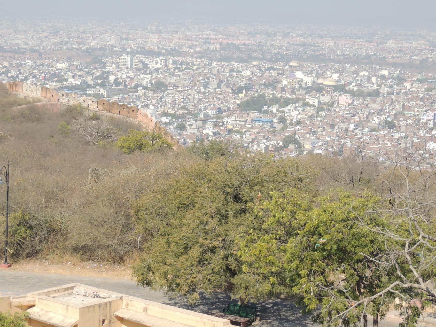 Jaipur City from Nahargarh Fort, Jaipur, Rajasthan
