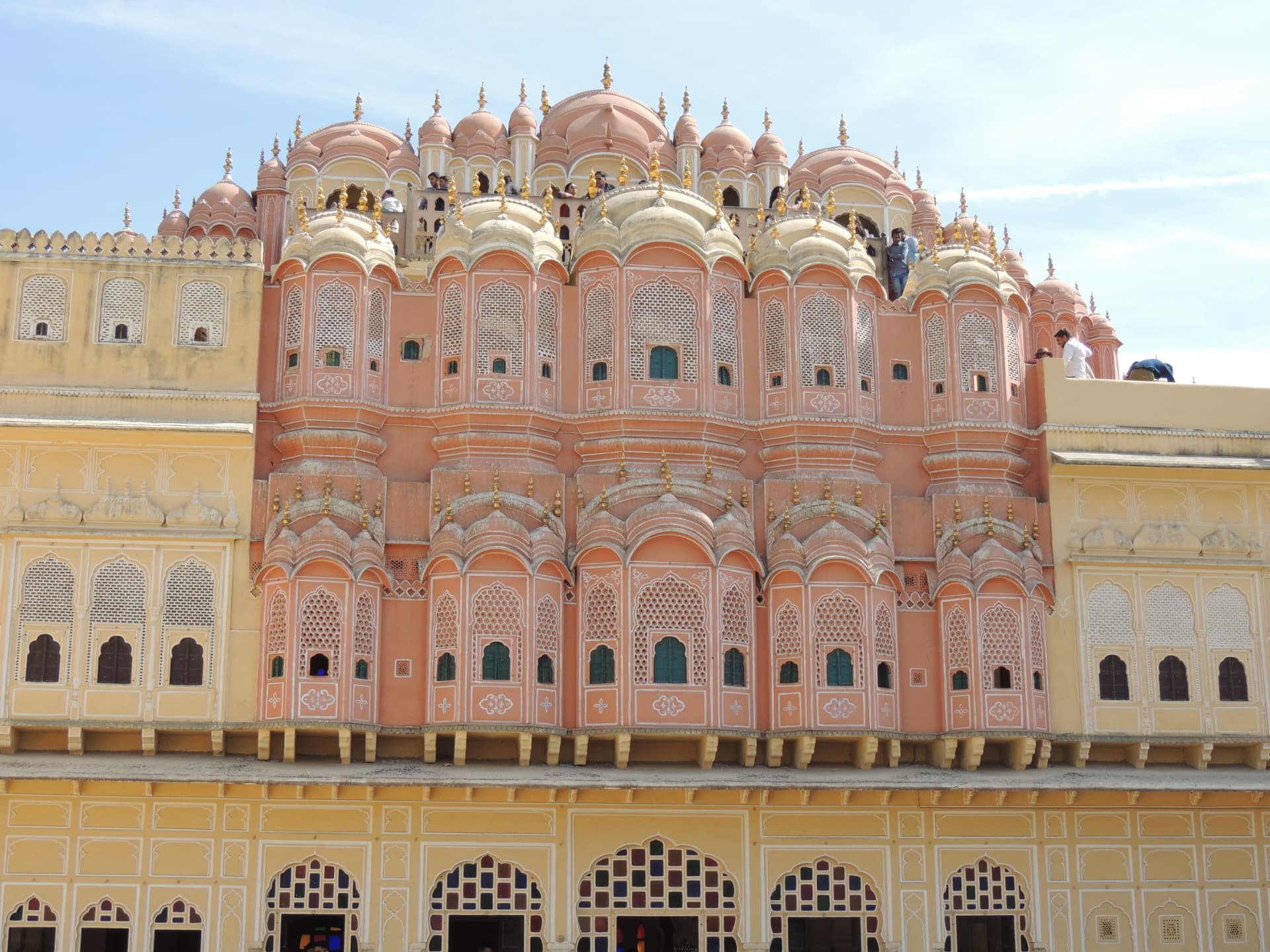 Hawa Mahal from the Court, Jaipur, Rajasthan