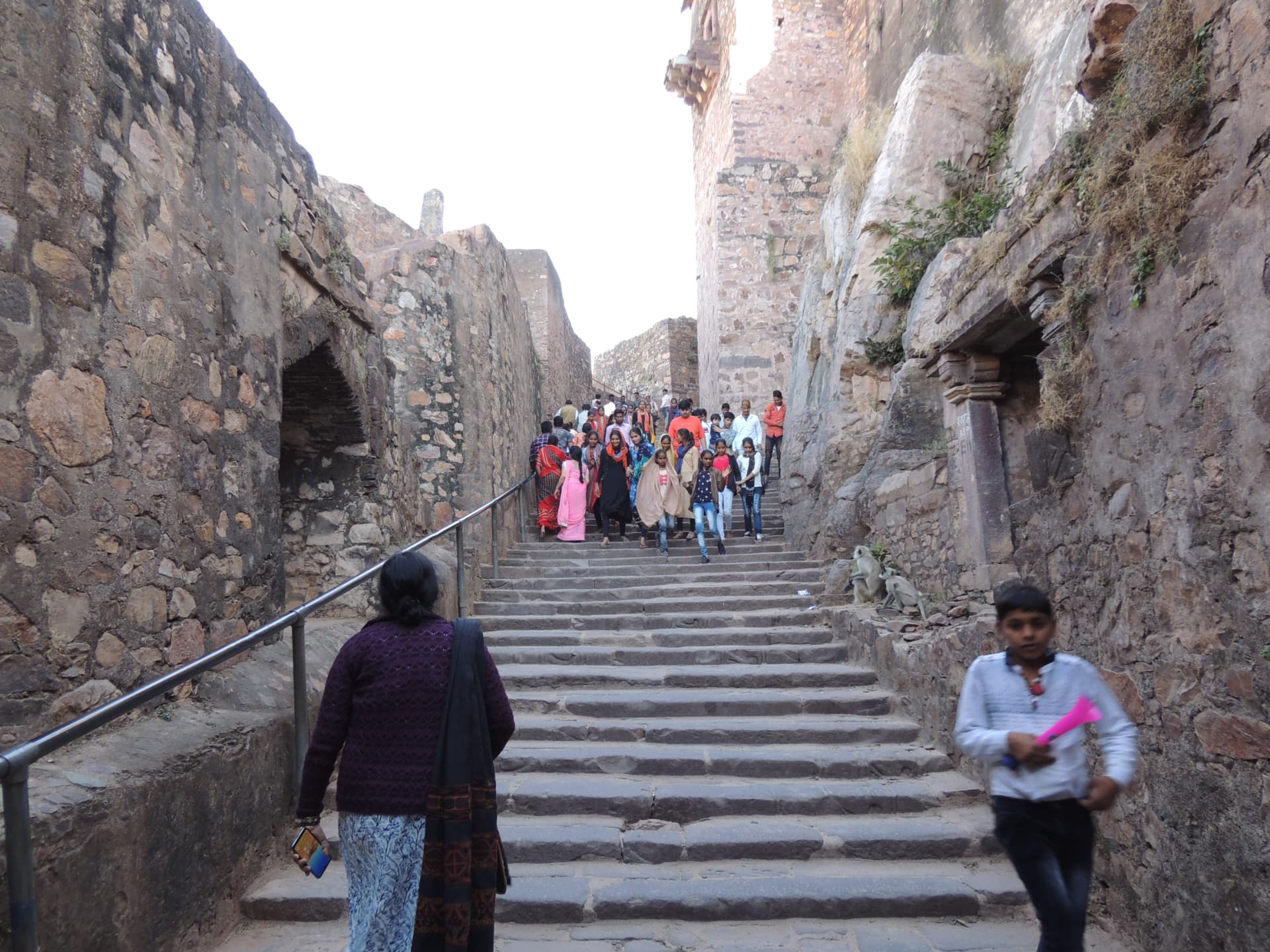 Steps of Ranthambore Fort, Ranthambore, Rajasthan