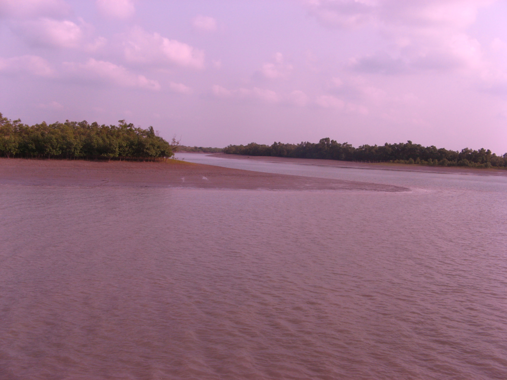 River at Dusk, Sundarban, West Bengal