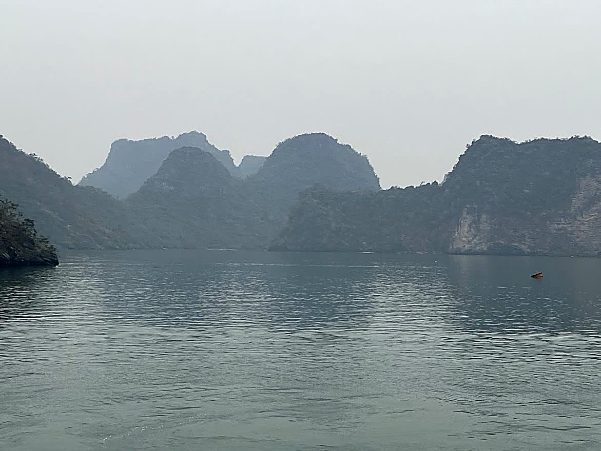 Hazy Karst Horizon, Ha Long Bay, Vietnam