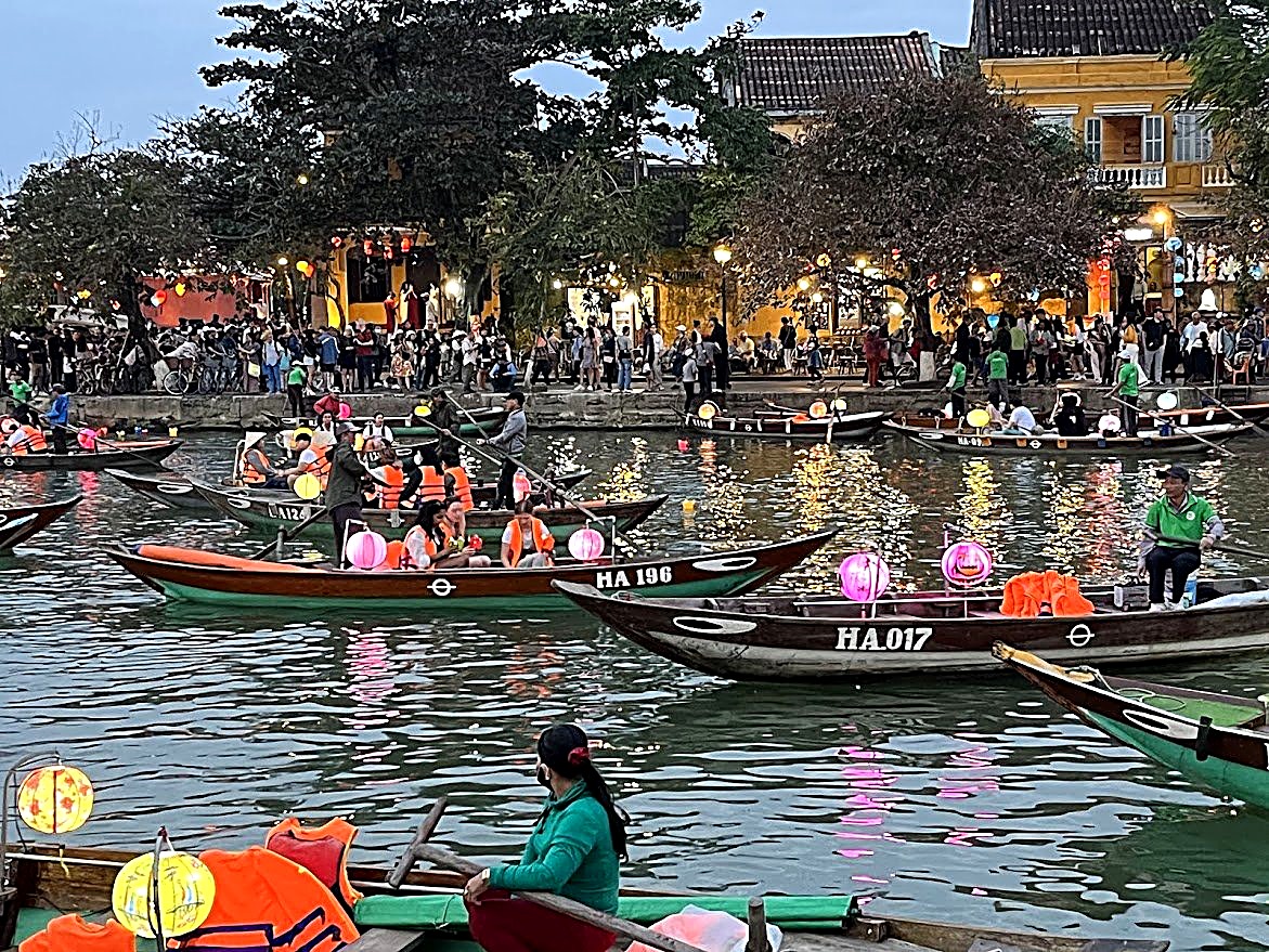 Lantern Boats of Hoi An, Hoi An, Vietnam