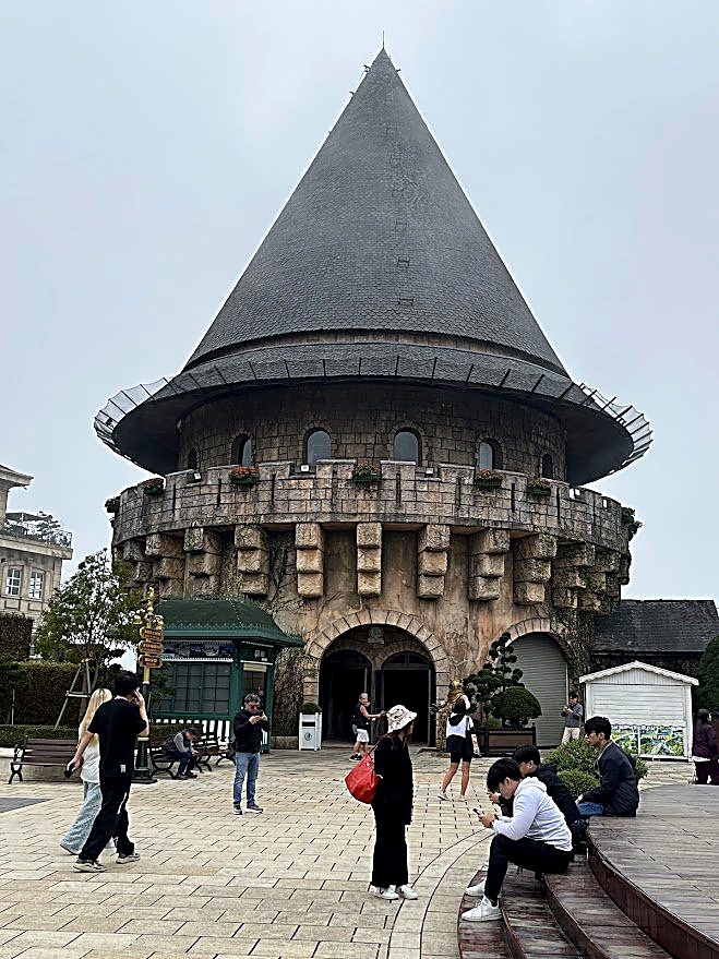 Conical Hat Tower, Ba Na Hills, Da Nang