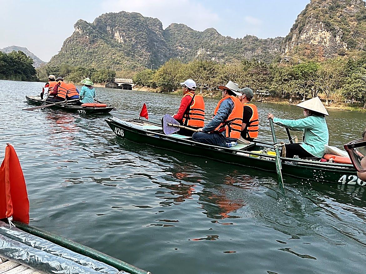 Rowing Boats of Trang An, Trang An, Ninh Binh